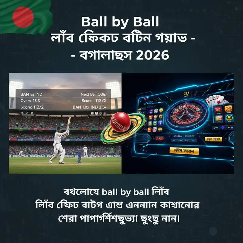 Ball by Ball লাইভ ক্রিকেট বেটিং